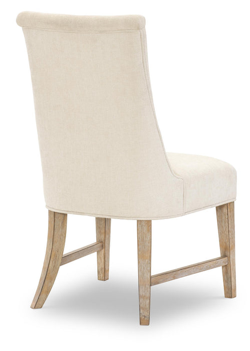Linden - Upholstered Side Chair (Set of 2) - Honeyed Oak