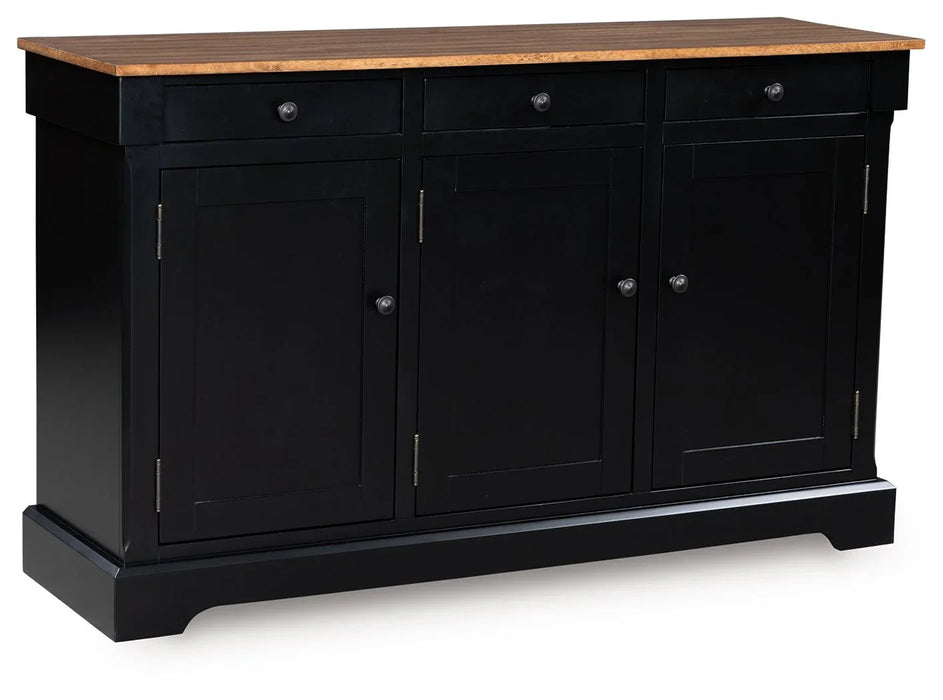 Wildenauer - Brown / Black - Dining Room Buffet