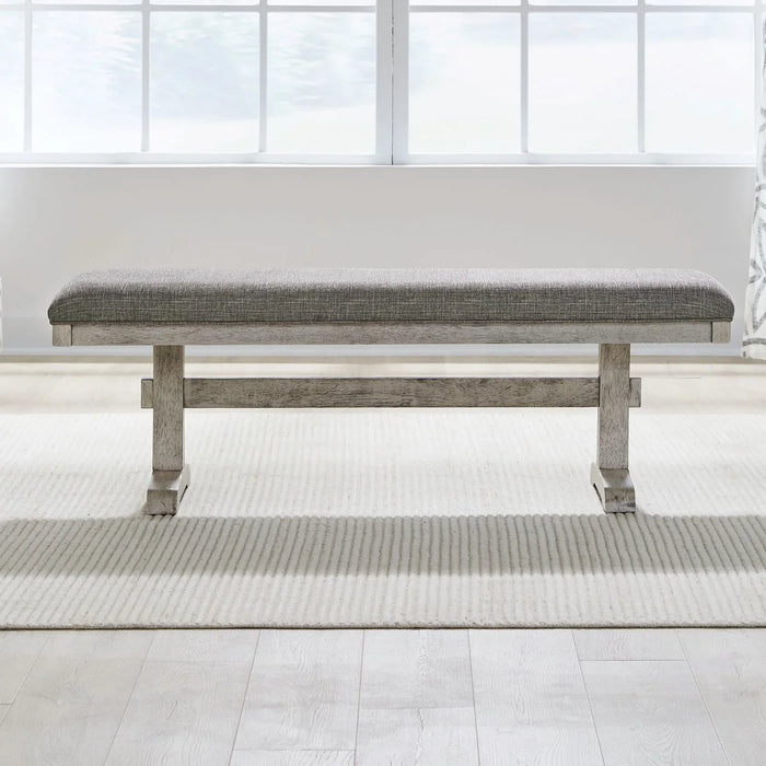 Hallendale - Upholstered Dining Bench (RTA) - White