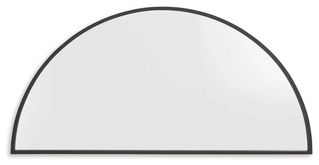 Denlow - Black - Accent Mirror