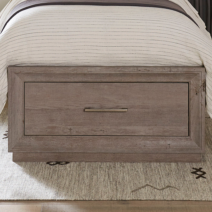 Horizons - Full Storage Footboard - Medium Gray