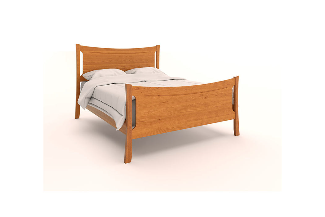 Colchester Panel Bed High Footboard by 802 Furniture