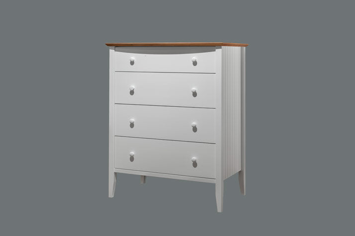 Mallets Bay 4-Drawer Chest by 802 Furniture