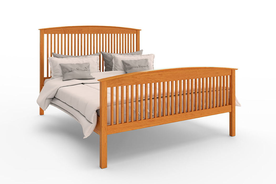 Waterbury Spindle Bed with High Foot Board by 802 Furniture