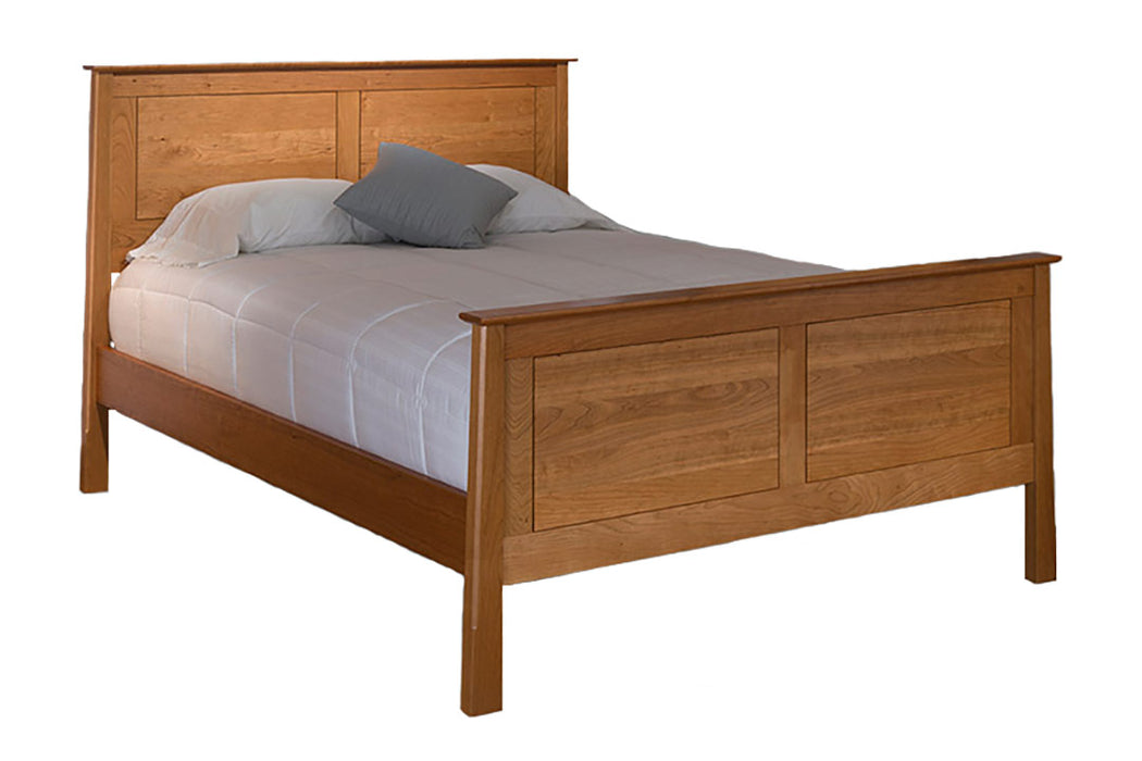 The Heritage Square Panel Bed by 802 Furniture