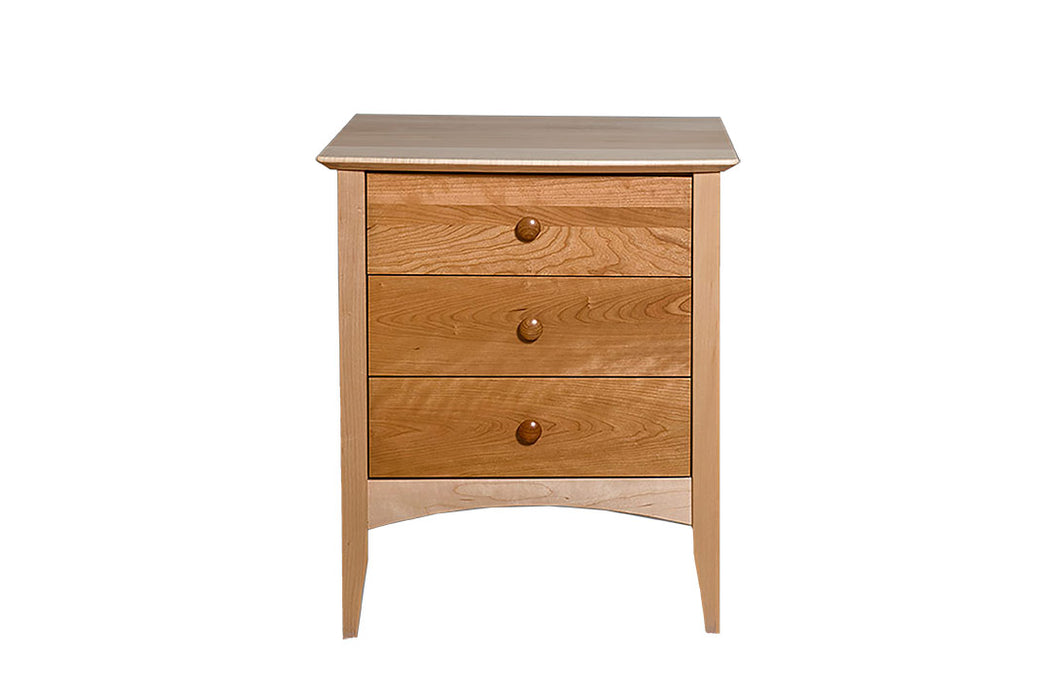 Burlington 3-Drawer Nightstand by 802 Furniture