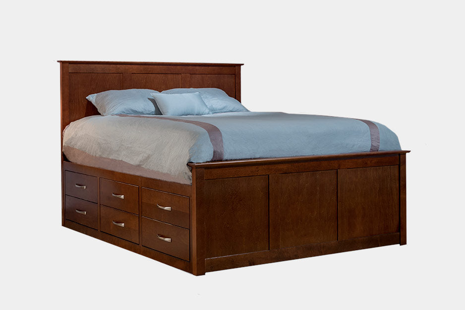 Winooski Captain's Panel Bed by 802 Furniture