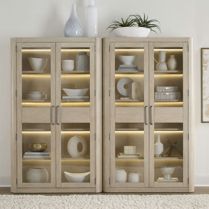 South Bend - 2 Piece Bunching Cabinet Set - White