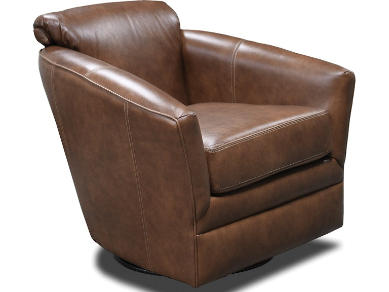Lyra Leather Swivel Glider by England Furniture