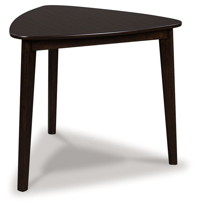 Mallenette - Merlot - Triangle Dining Room Table