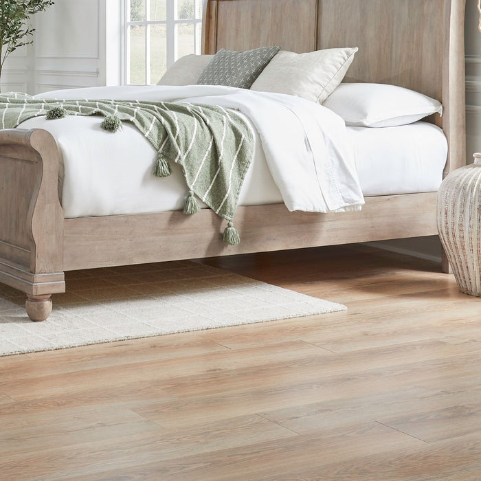 Rustic Traditions - Cali King Sleigh Rails - Brown