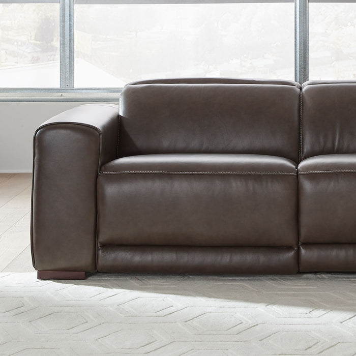 Deacon - Left Arm Recliner P2 & ZG - Boston Charcoal Leather