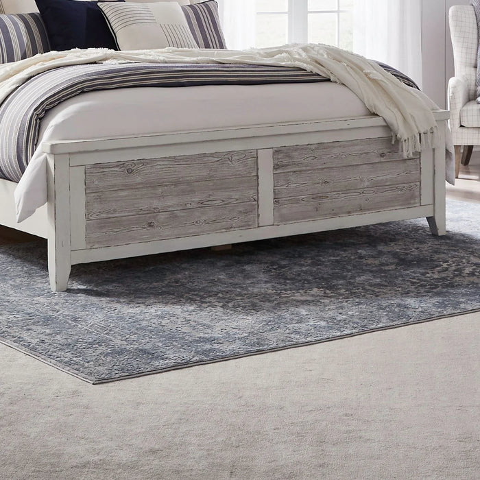 Backroads - Queen Panel Footboard - White