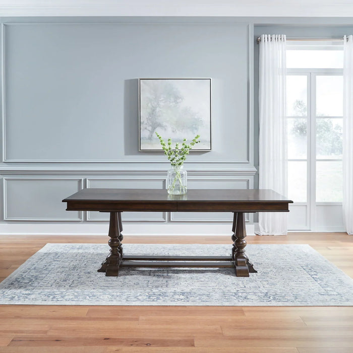 Arden Road - Trestle Table Base - Satin Cherry