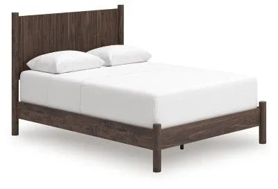 Pamytta - Brown - Queen Panel Bed