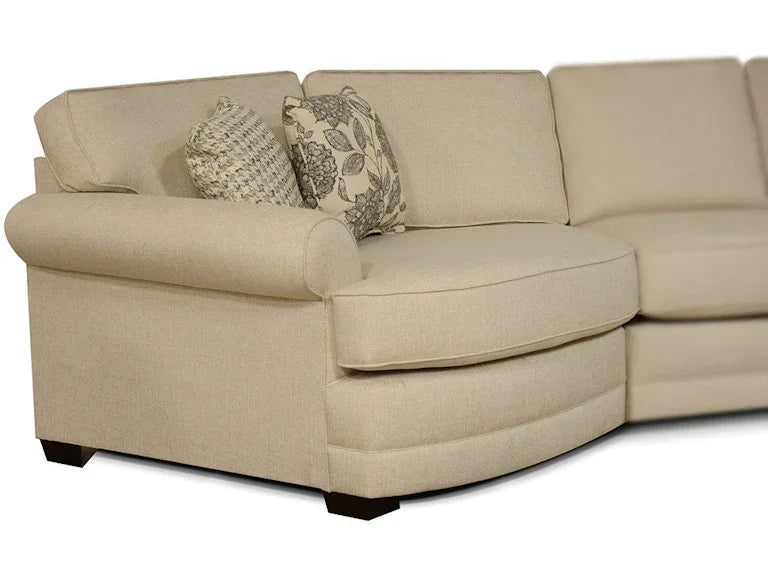 Brantley Left Arm Facing Cuddler by England Furniture