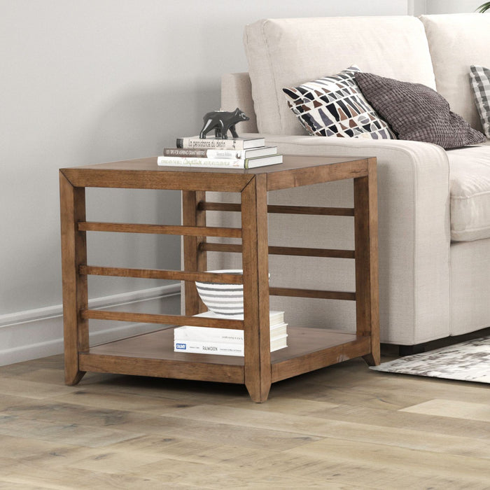 Shaker Lakes - End Table - Brown
