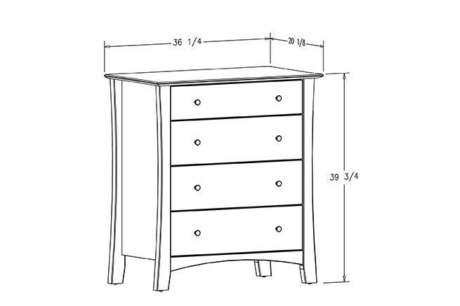 Colchester 5-Drawer Chest by 802 Furniture