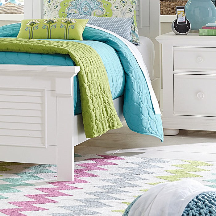 Summer House - Youth Panel Bed Rails - White