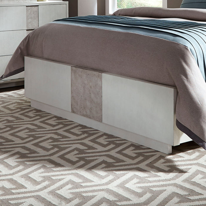 Mirage - King Panel Footboard - White