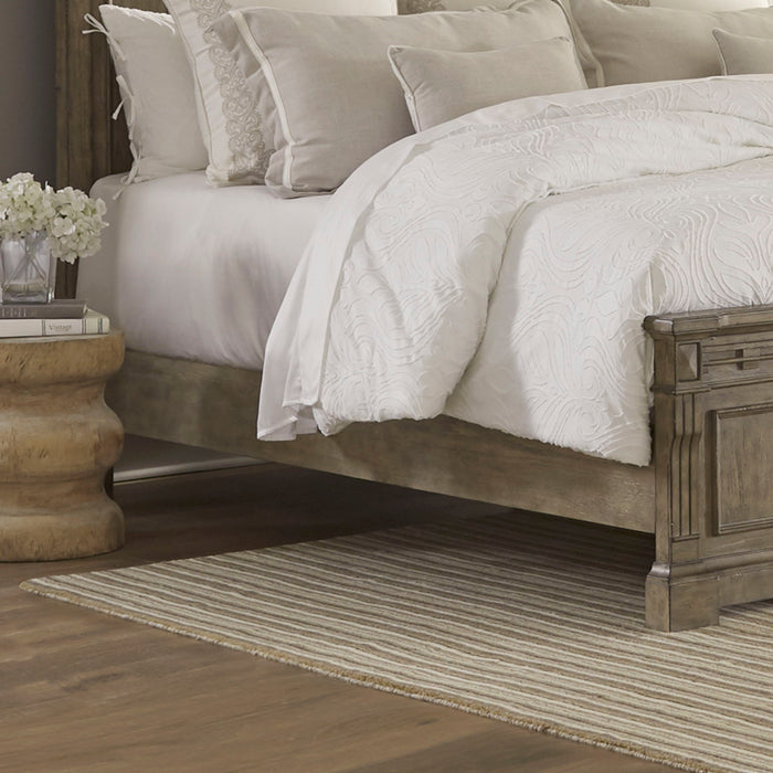 Town & Country - Panel Bed Rails - Medium Brown