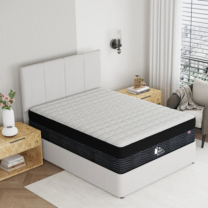 Shelburne Farms Hybrid Mattress (5 Firmnesses) by 802 Sleep