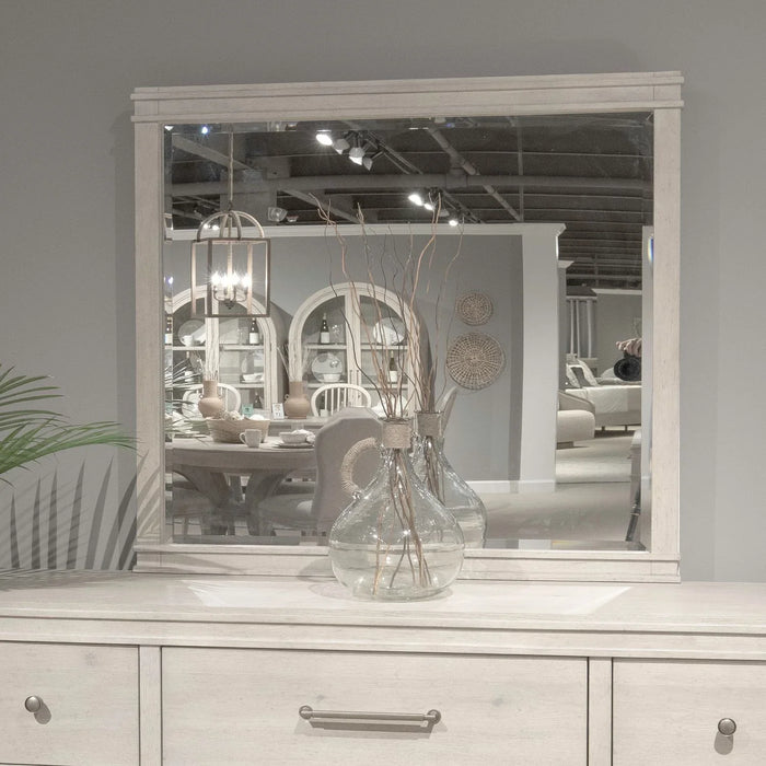 New Haven - Mirror - White