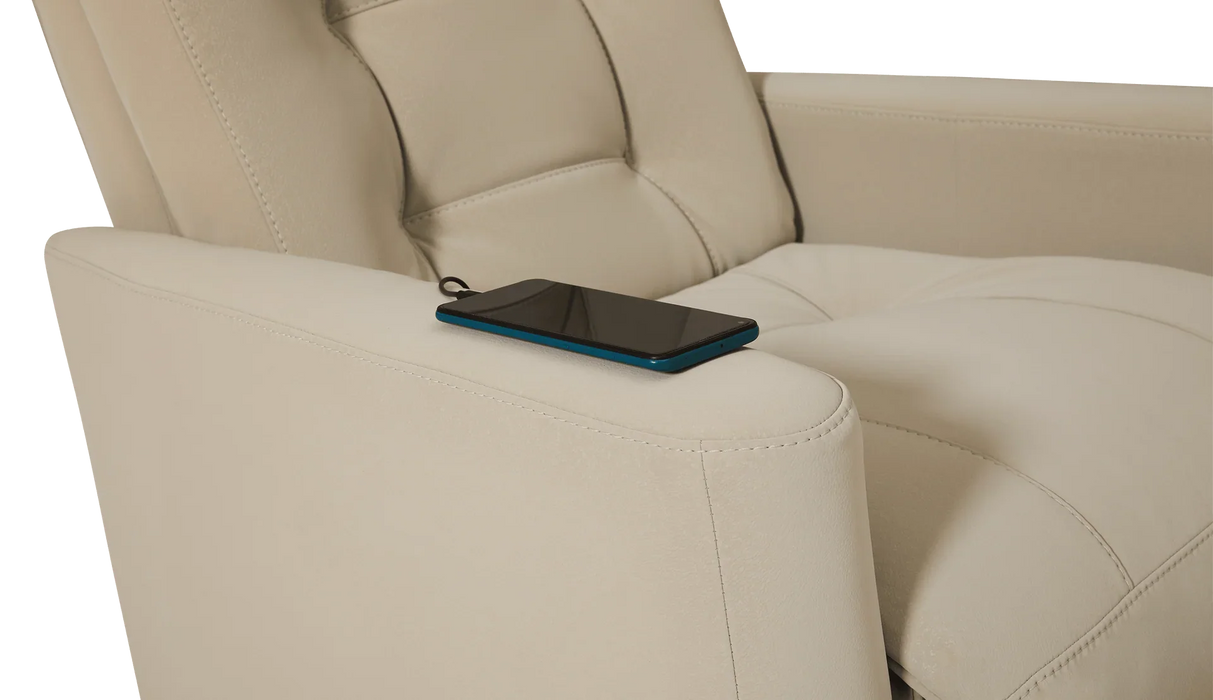 Baltic II Power Swivel Gliding Recliner with Power Headrest by Palliser