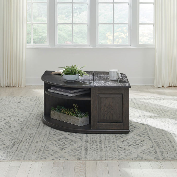 Wallace - Cocktail Table - Brown