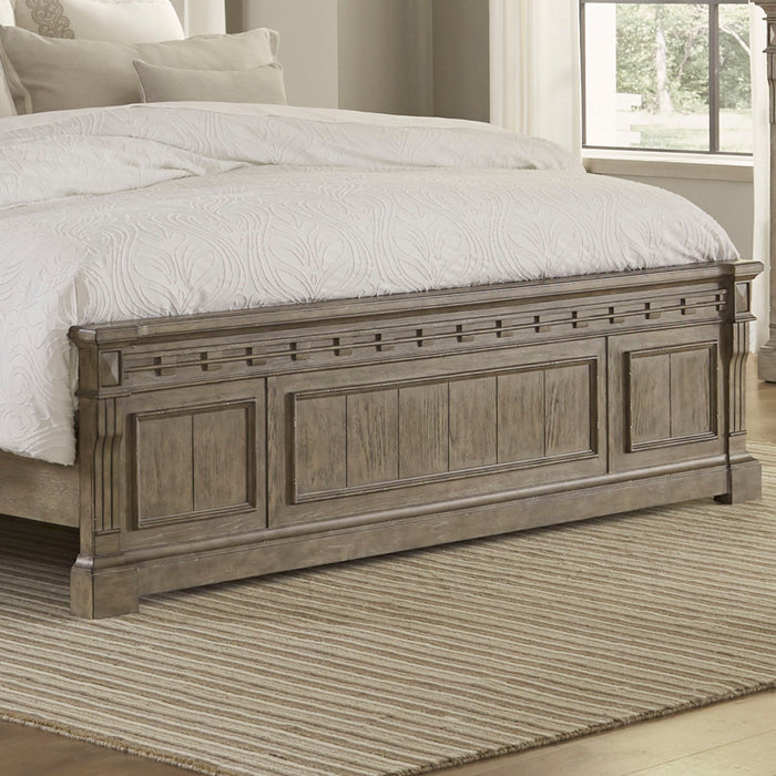 Town & Country - King Panel Footboard - Medium Brown