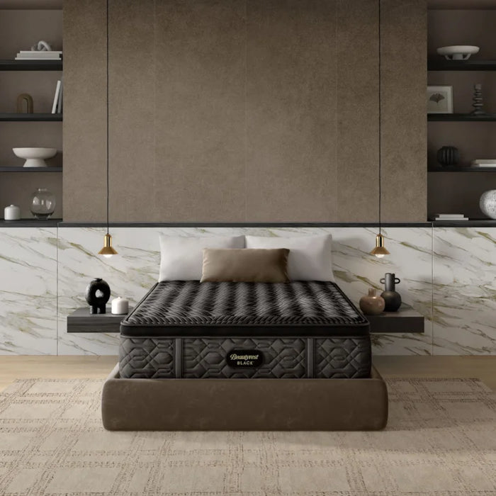 Black Series One 14.25" Firm Pillow Top Mattress by Beautyrest