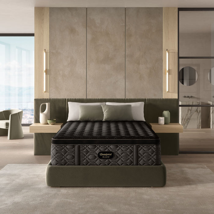 Black Series Three 16.5" Firm Pillow Top Mattress by Beautyrest