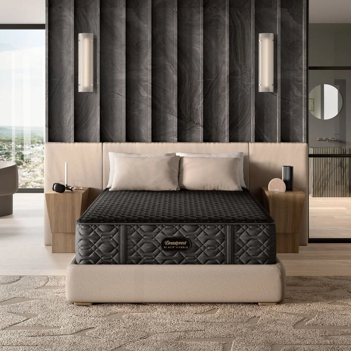 Black Series Three 15" Hybrid Medium Mattress by Beautyrest