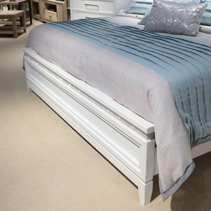 Reflections - King Panel Footboard - White