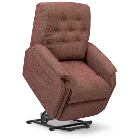 Billie Traditional Bronze Power Lift Recliner by La-Z-Boy