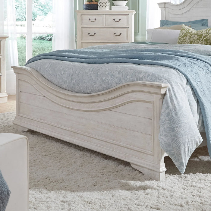 Bayside - Queen Panel Footboard - White