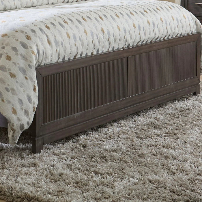 Modern Edge - Queen Panel Footboard - Brown