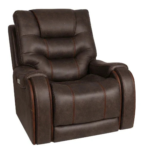 Canyon Walnut Power Recliner by Warehouse M