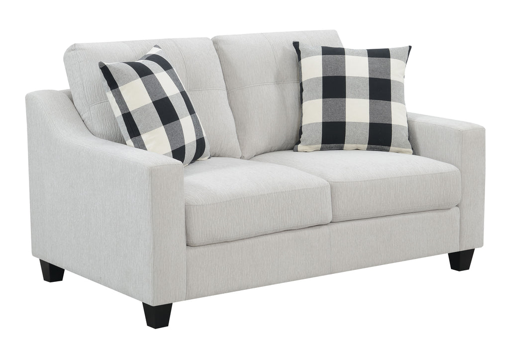 Darcey - Loveseat - Beige