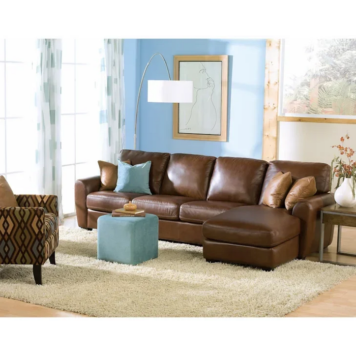 Connecticut Contemporary Sectional Sofa with RHF Chaise by Palliser