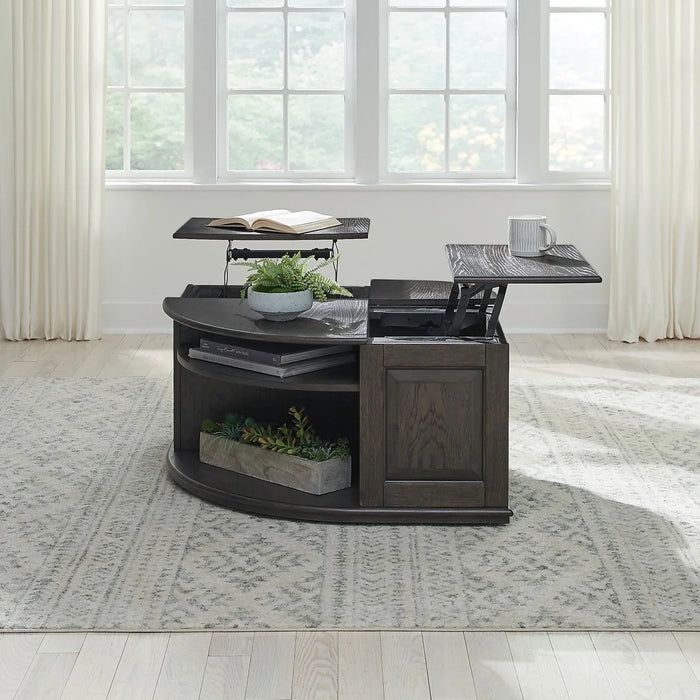 Wallace - Cocktail Table - Brown
