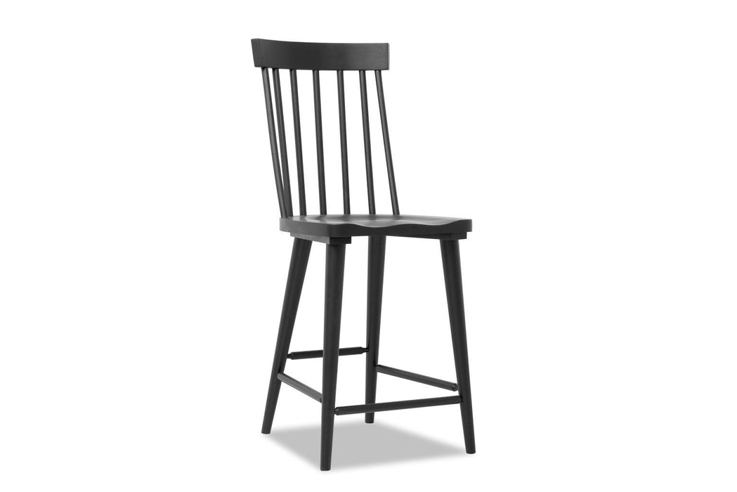 Today's Traditions - Windsor Counter Chair (Set of 2) - Blacksmith