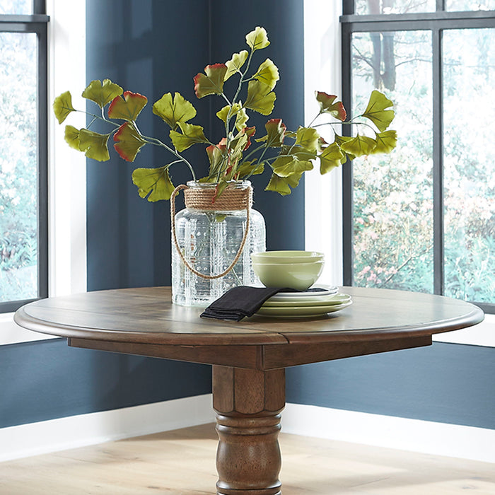 Carolina Crossing - Drop Leaf Table Top - Dark Brown