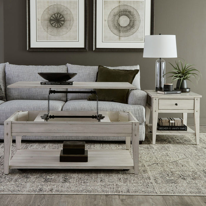 Lake House - Optional 3 Piece Set - White