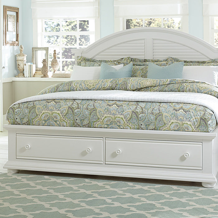 Summer House - King Storage Footboard - White