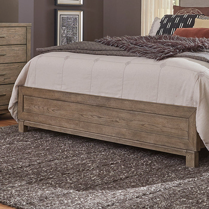 Canyon Road - King Panel Footboard - Light Brown