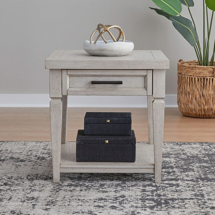Caruso Heights - End Table - White