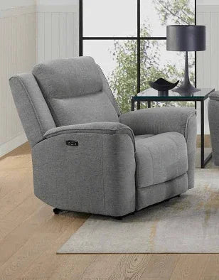 Matteo Mineral Power Headrest Recliner by Warehouse M