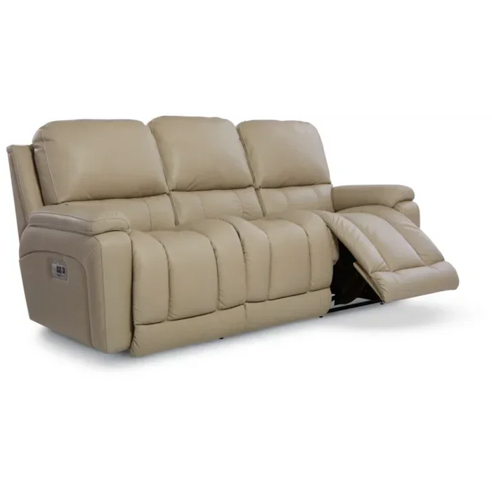 Greyson Casual Power Reclining Sofa w/ Headrest & Lumbar by La-Z-Boy