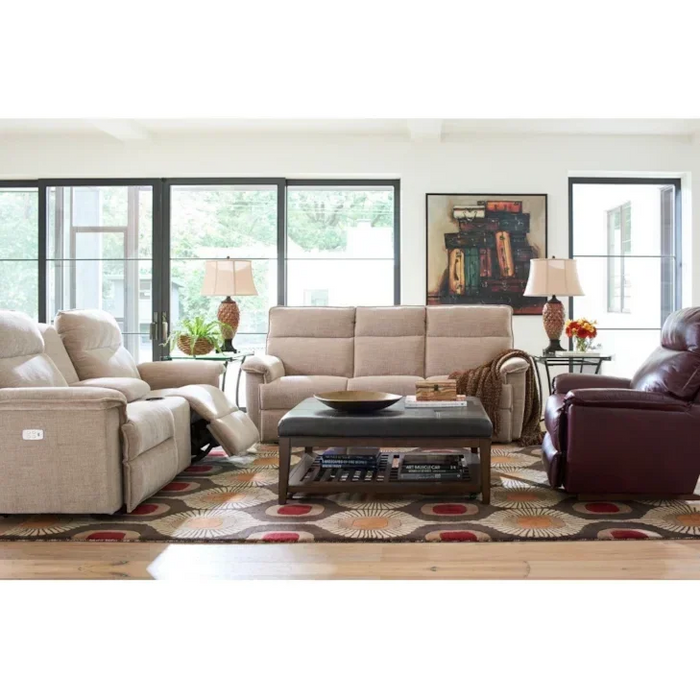 Jay Casual Power Reclining Sofa with Power Tilt Headrests and USB Charging Ports by La-Z-Boy